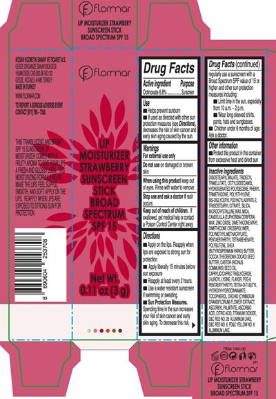 Flormar Lip Balm Strawberry (Flormar Lip Balm Strawberry)